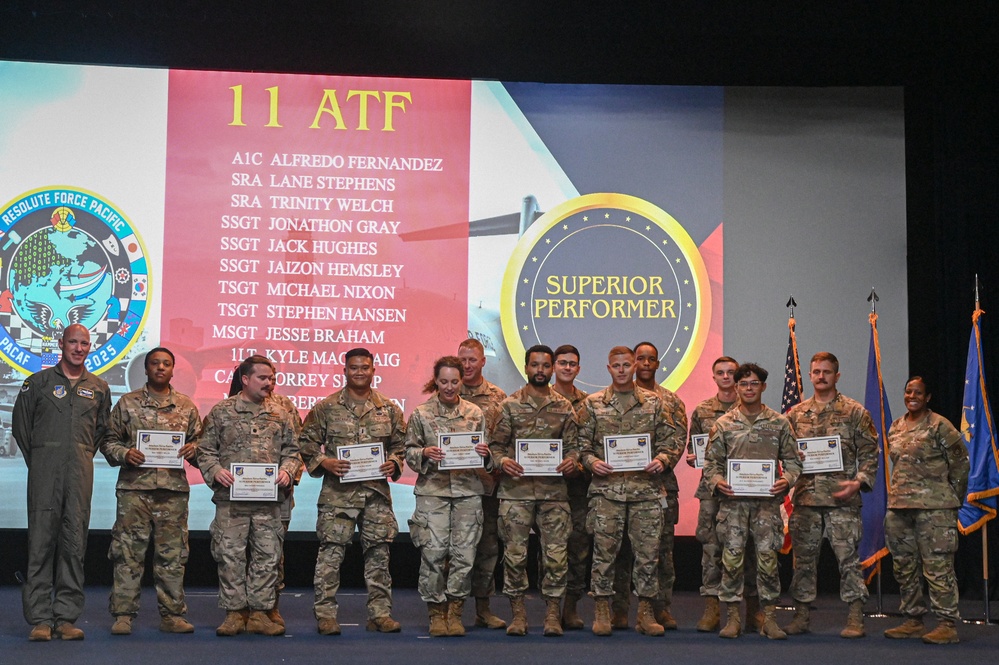11th Air Task Force Hosts Third-Quarter Award Ceremony