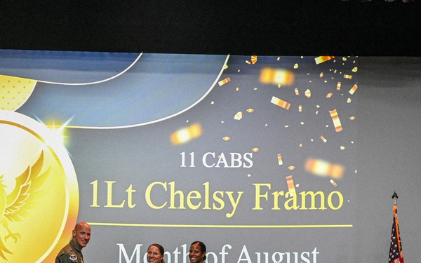 11th Air Task Force Hosts Third-Quarter Award Ceremony