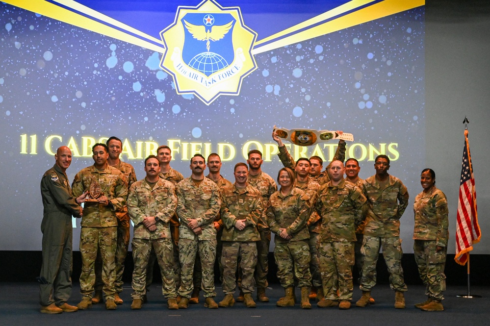 11th Air Task Force Hosts Third-Quarter Award Ceremony