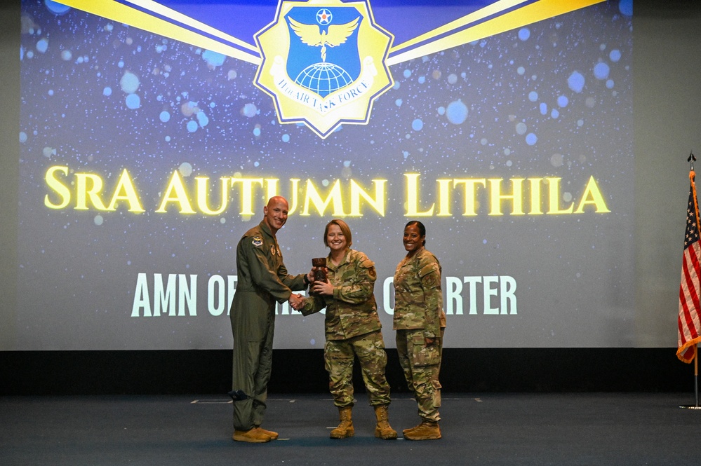 11th Air Task Force Hosts Third-Quarter Award Ceremony
