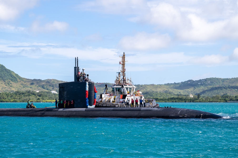 USS Asheville (SSN 758) returns to homeport
