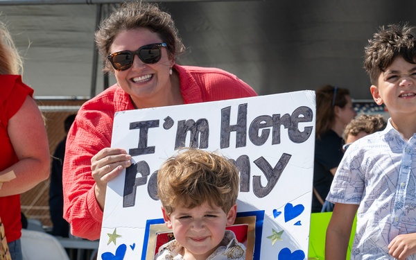 USS Asheville (SSN 758) returns to homeport