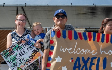 USS Asheville (SSN 758) returns to homeport