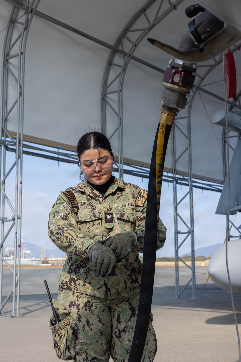 EA-18G Growlers Refuel at MCAS Iwakuni