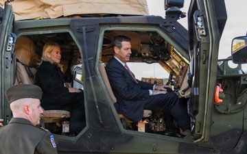 AFSBn-Benelux commander provides US Ambassador first-hand look at APS-2 worksite