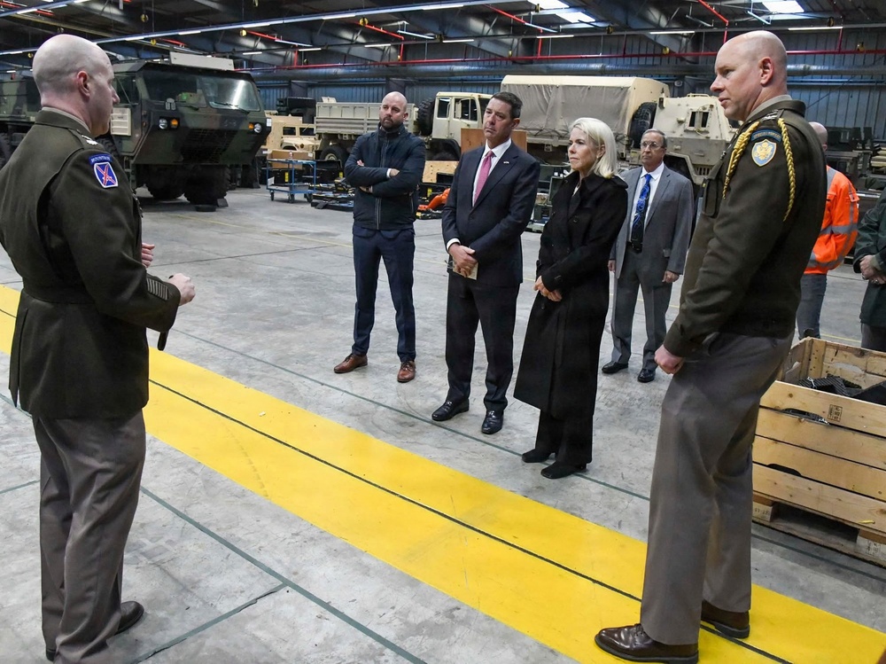 AFSBn-Benelux commander provides US Ambassador first-hand look at APS-2 worksite