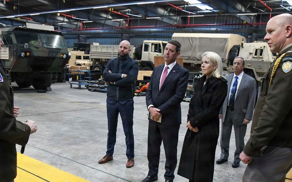 AFSBn-Benelux commander provides US Ambassador first-hand look at APS-2 worksite