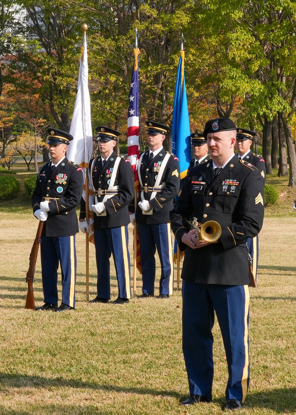 Internment Ceremony Held at UN Memorial Cemetery For Veteran of the Korean War