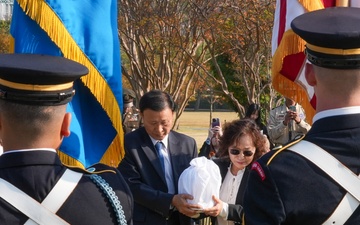 Internment Ceremony Held at UN Memorial Cemetery For Veteran of the Korean War