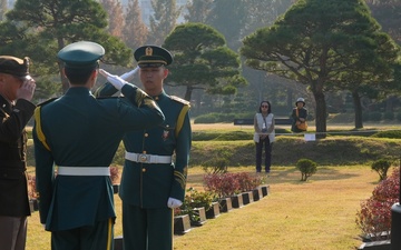 Internment Ceremony Held at UN Memorial Cemetery For Veteran of the Korean War