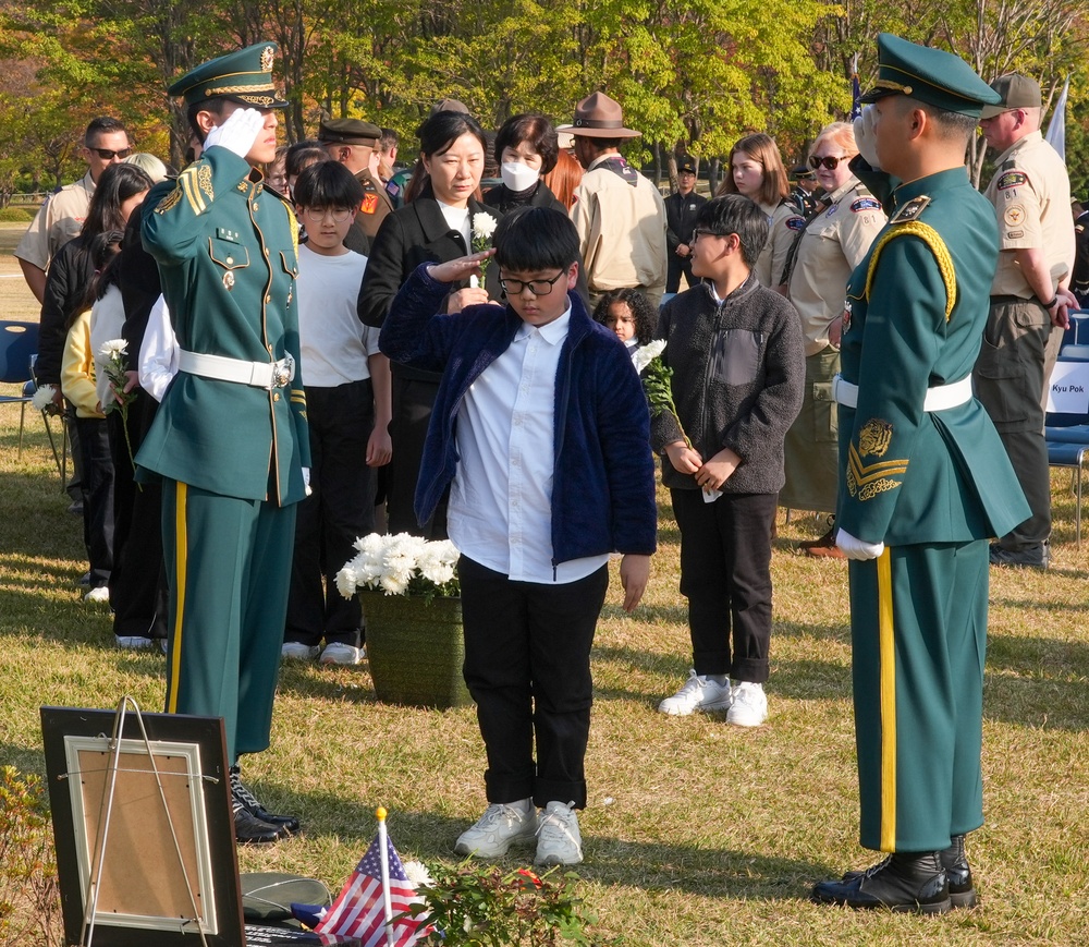 Internment Ceremony Held at UN Memorial Cemetery For Veteran of the Korean War