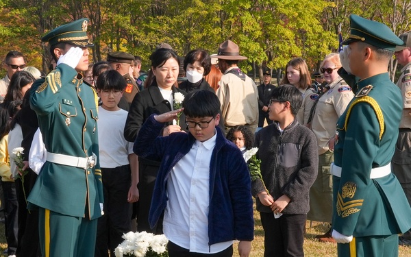 Internment Ceremony Held at UN Memorial Cemetery For Veteran of the Korean War