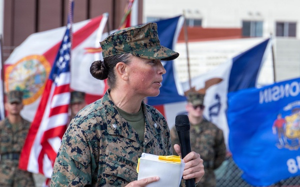 31st MEU | CLB 31 Change of Command Ceremony