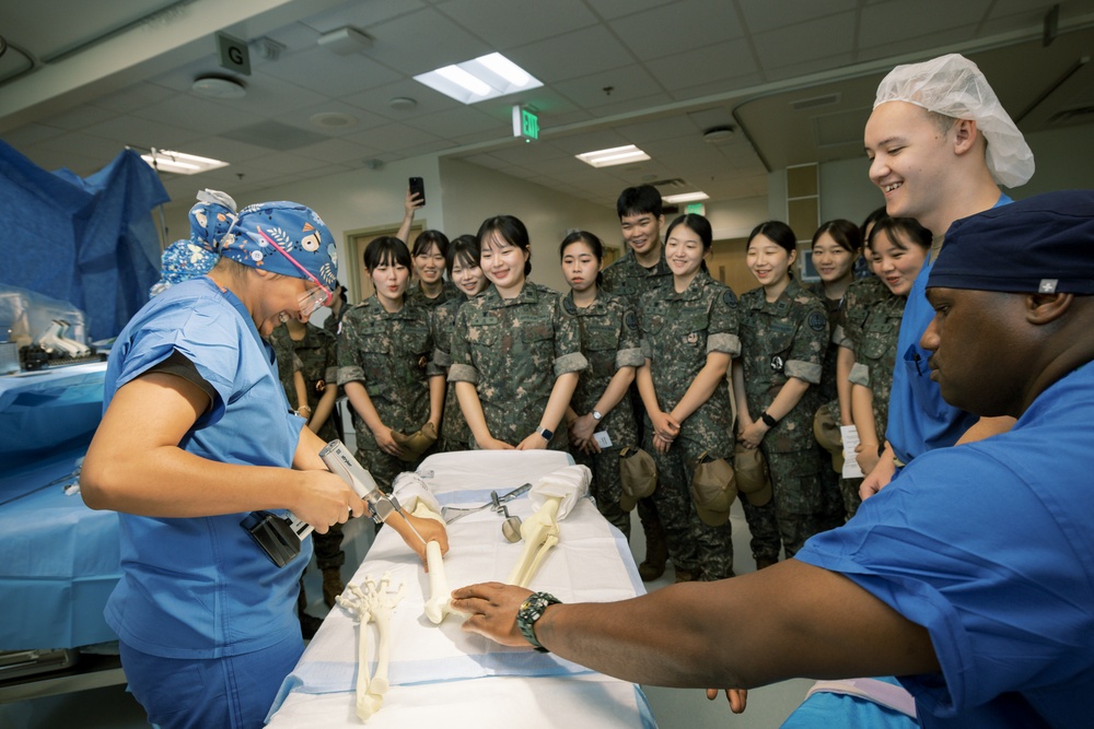 Republic of Korea Military Nursing Academy Cadet Visit 2025