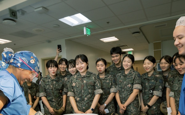 Republic of Korea Military Nursing Academy Cadet Visit 2025