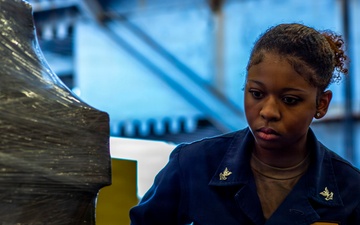 Abraham Lincoln conducts routine operations