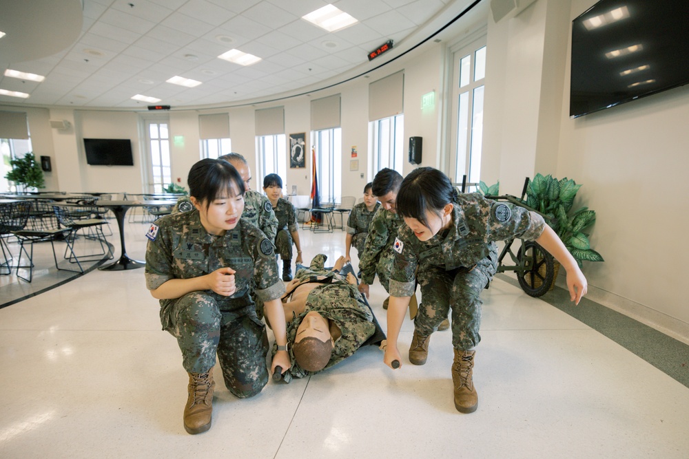 Republic of Korea Military Nursing Academy Cadet Visit 2025