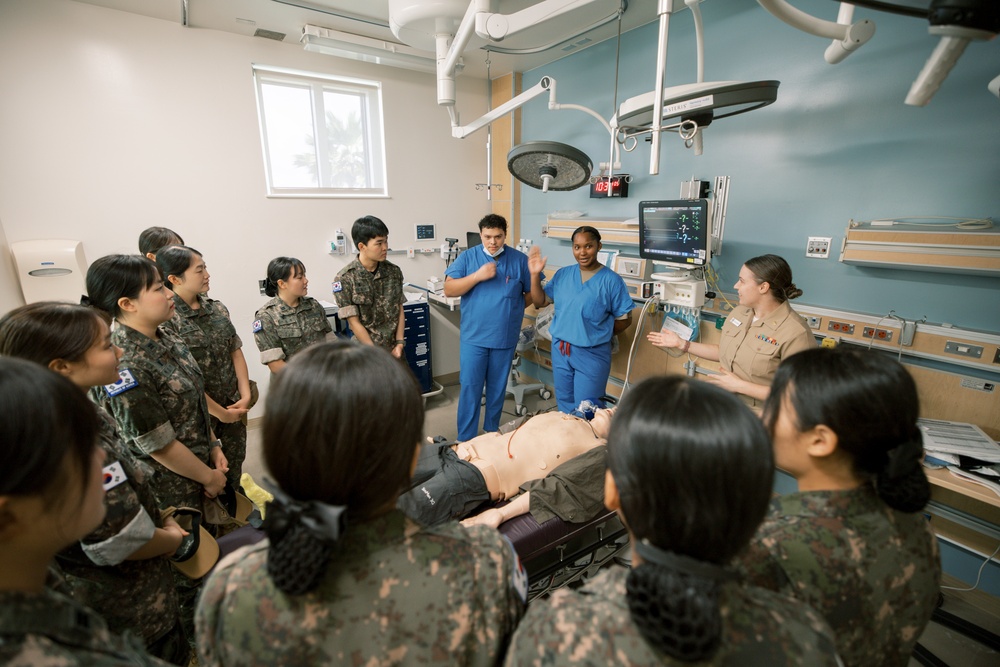 Republic of Korea Military Nursing Academy Cadet Visit 2025