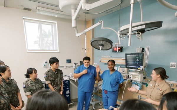 Republic of Korea Military Nursing Academy Cadet Visit 2025