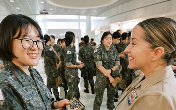 Republic of Korea Military Nursing Academy Cadet Visit 2025