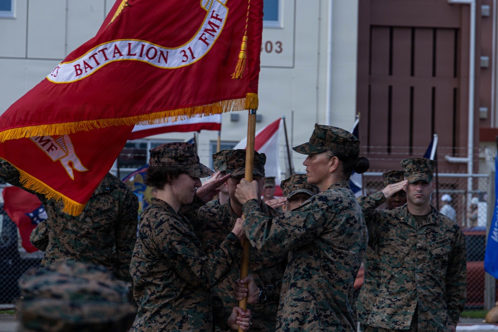 31st MEU | CLB 31 Change of Command Ceremony