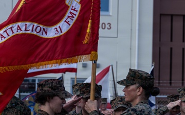 31st MEU | CLB 31 Change of Command Ceremony