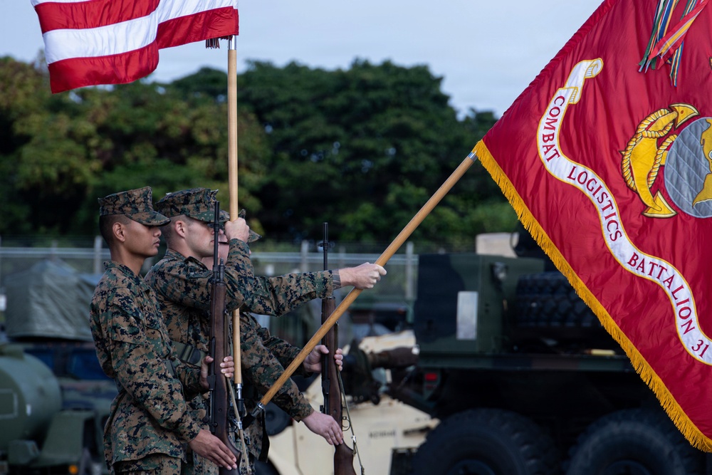 31st MEU | CLB 31 Change of Command Ceremony