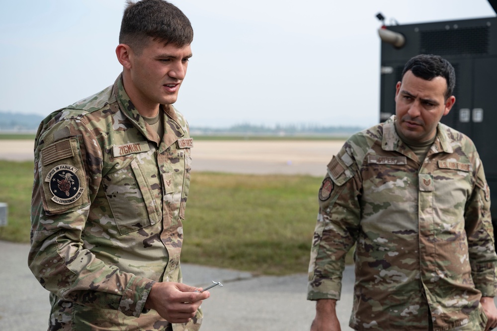 431st ERS trains Osan on MQ-9 recovery operations