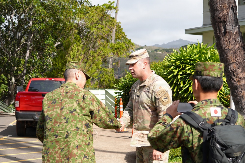 3MDTF hosts JGSDF leadership at Fort Shafter