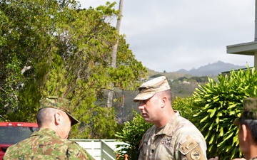 3MDTF hosts JGSDF leadership at Fort Shafter