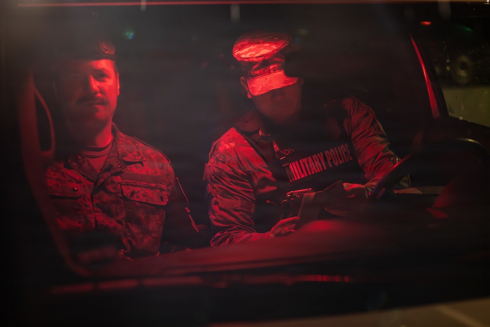 215th Military Police Detachment conducts joint patrol with German Military Police