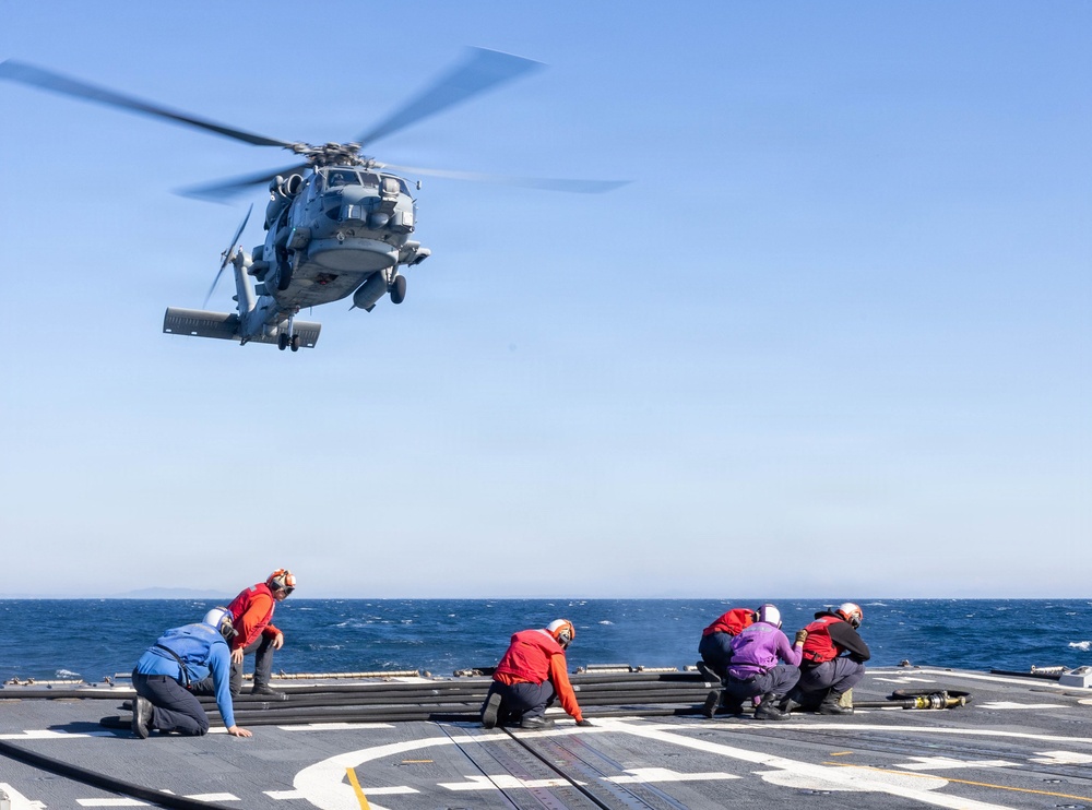 USS Rafael Peralta (DDG 115) HIFR Evolution