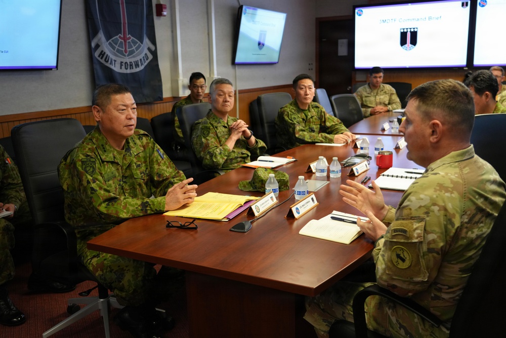 3MDTF hosts JGSDF leadership at Fort Shafter