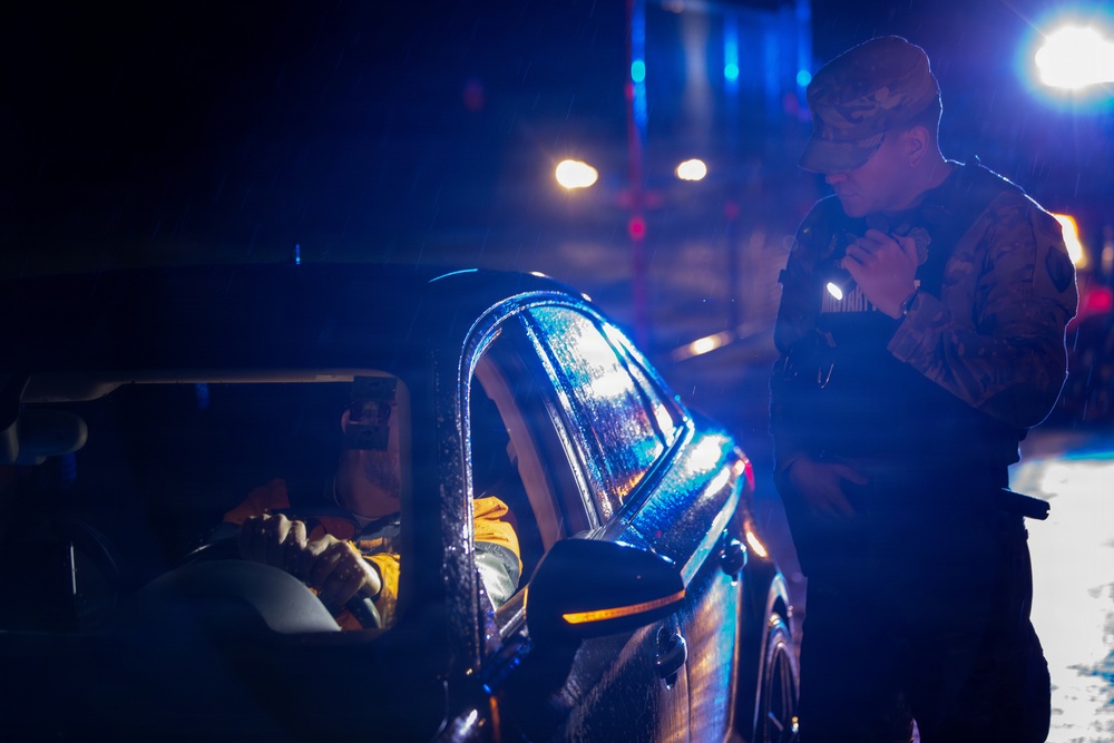 215th Military Police Detachment conducts joint patrol with German Military Police