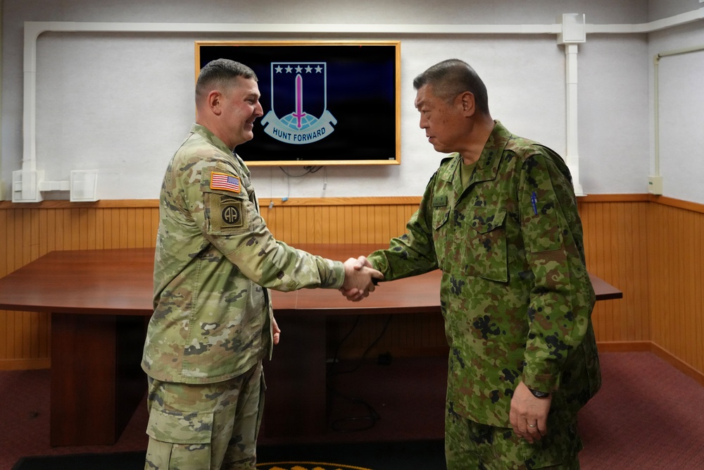 3MDTF hosts JGSDF leadership at Fort Shafter