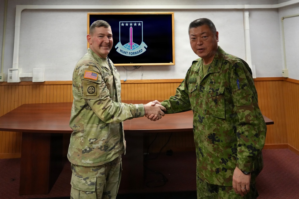 3MDTF hosts JGSDF leadership at Fort Shafter