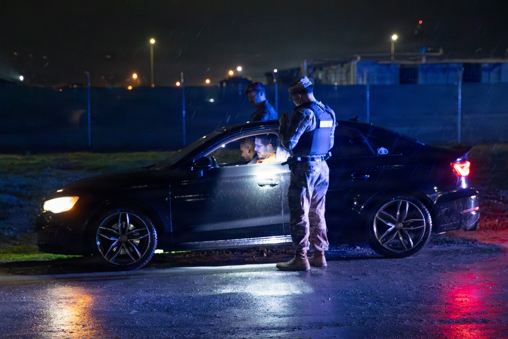 215th Military Police Detachment conducts joint patrol with German Military Police