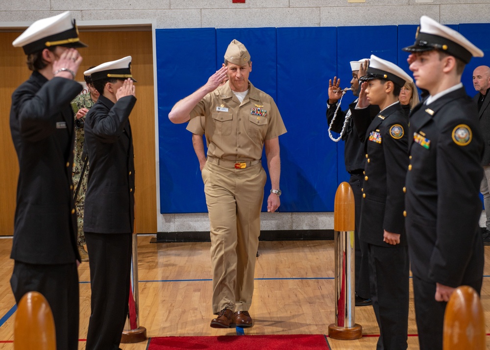 Sigonella Middle High School Junior ROTC Cadet receives Legion of Valor Bronze