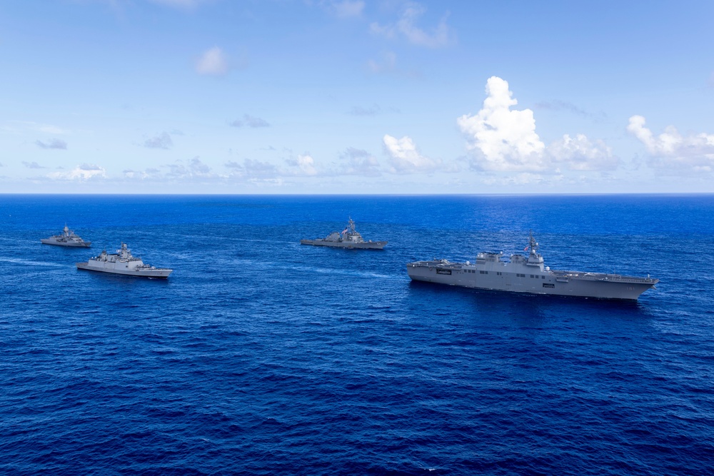 Australia, India, Japan and U.S. Forces Participate in Exercise Malabar 2025