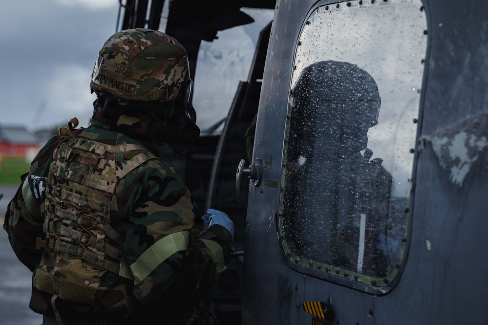 Emergency Egress: USAF, foreign partners tackle CBRN hazards during Toxic Trip 25