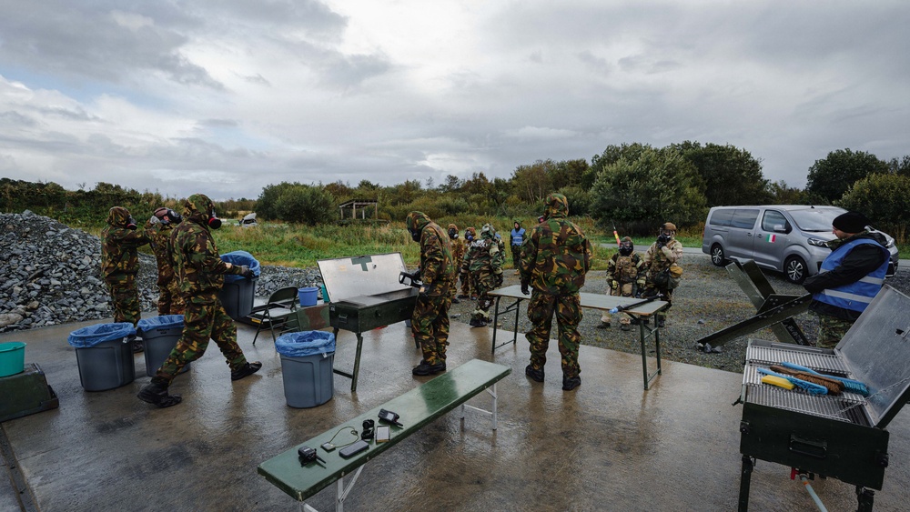 Emergency Egress: USAF, foreign partners tackle CBRN hazards during Toxic Trip 25