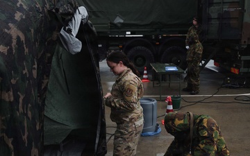 Emergency Egress: USAF, foreign partners tackle CBRN hazards during Toxic Trip 25