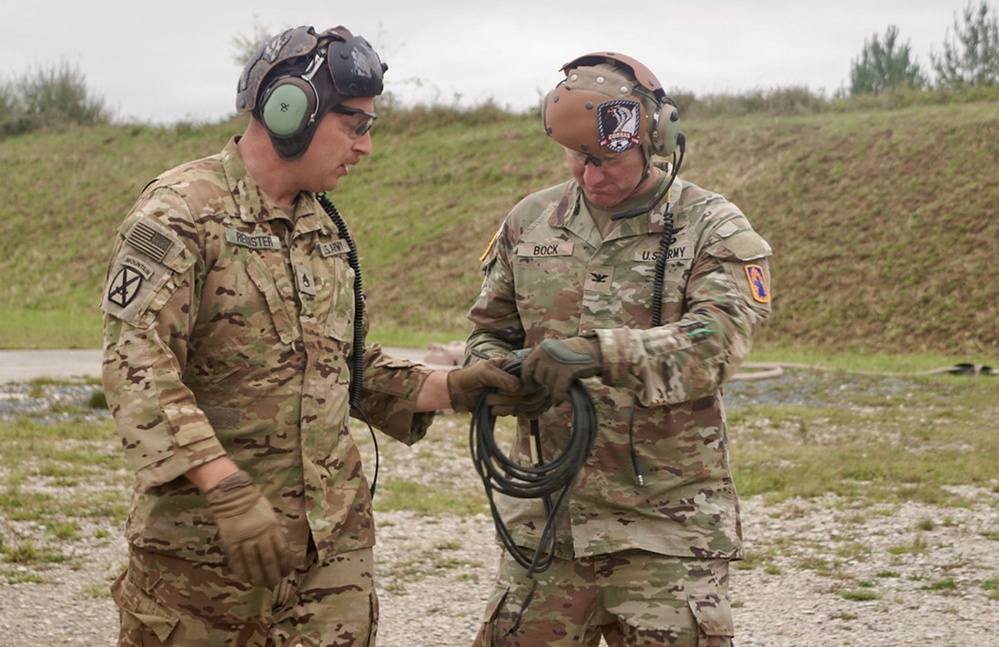 2-159th Attack Battalion Conducts Forward Armament and Refueling Point Procedures During Aerial Gunnery