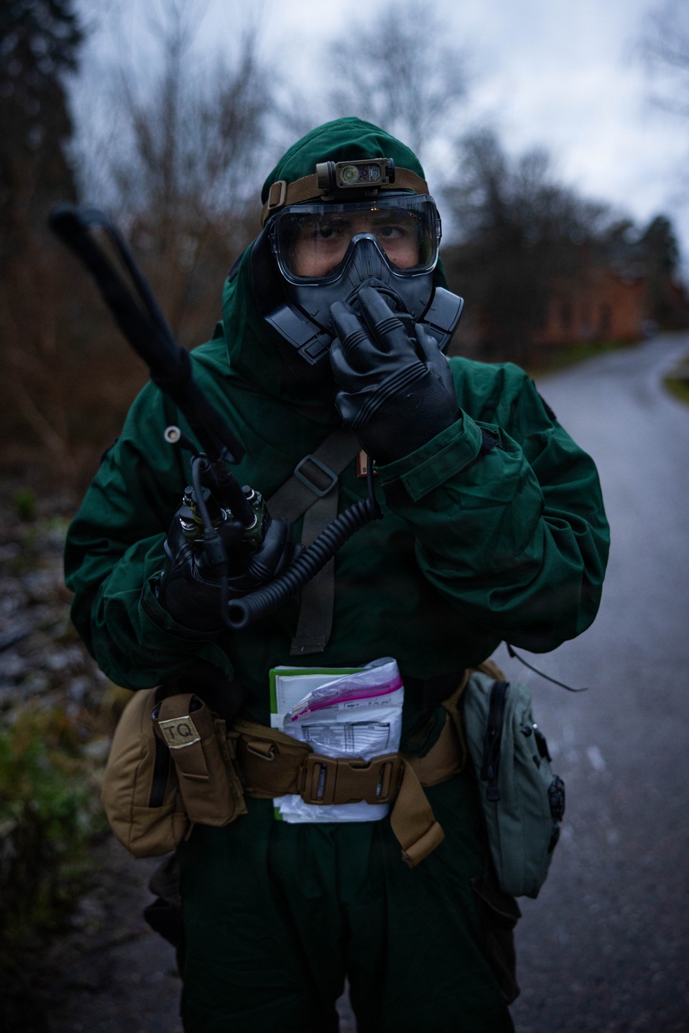 U.S. Marines, Sailors execute FEX to evaluate CBRN response