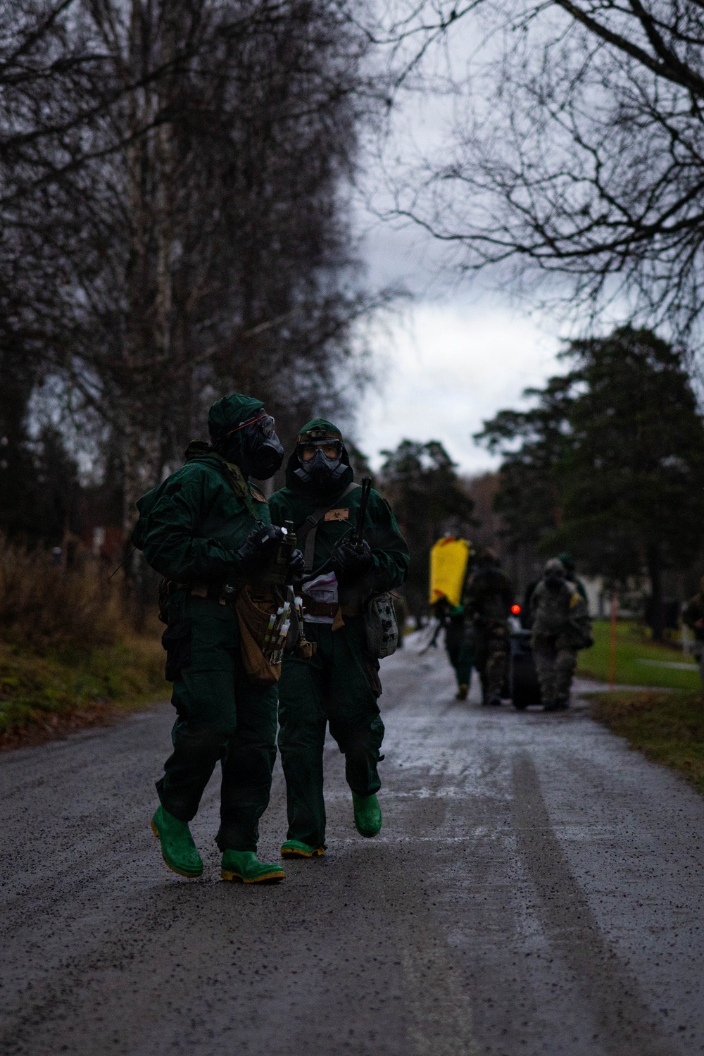 U.S. Marines, Sailors execute FEX to evaluate CBRN response