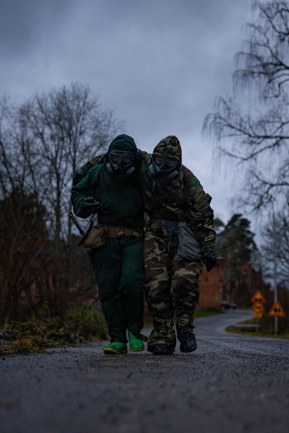 U.S. Marines, Sailors execute FEX to evaluate CBRN response