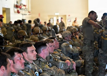 173rd sky soldiers routine jump training