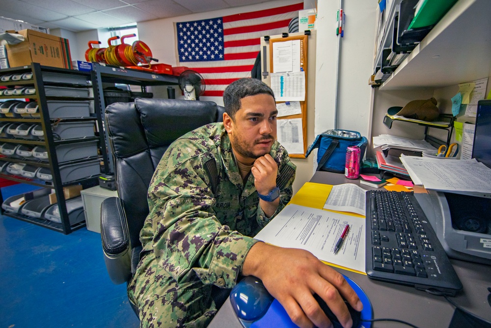 VX-1 Sailors conduct daily operations