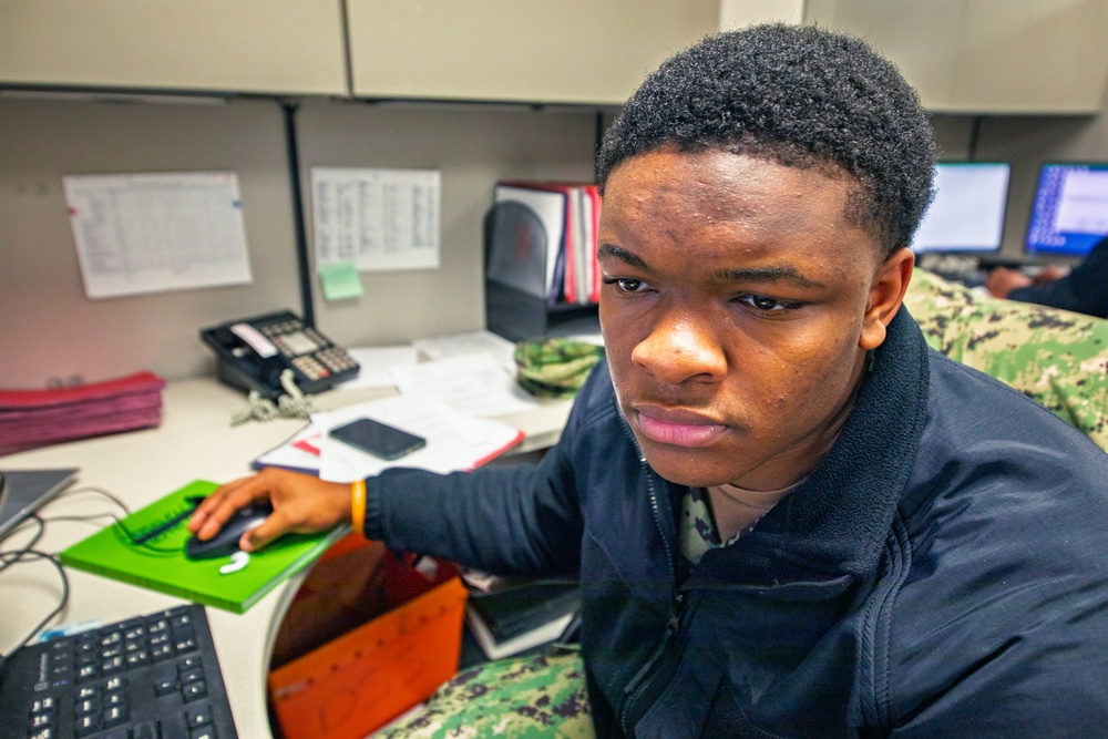 VX-1 Sailors conduct daily operations