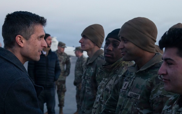 ASW Zimmerman and USAREUR-AF visits 3rd CAB, 3rd ID